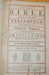 1715 King James Bible